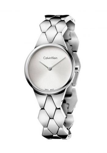 ساعة للنساء بسوار فولاذي من كالفن كلاين Calvin Klein Women's Watch 