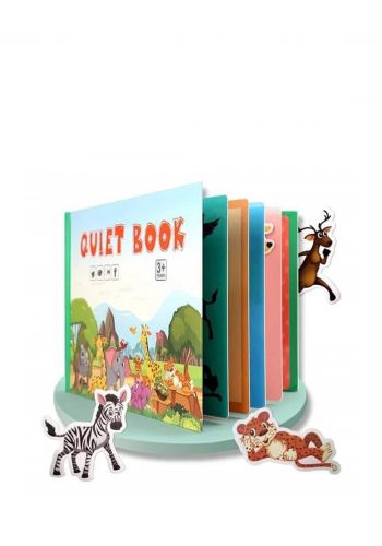 كتاب مونيستوري التعليمي للأطفال Montessori Quiet Book