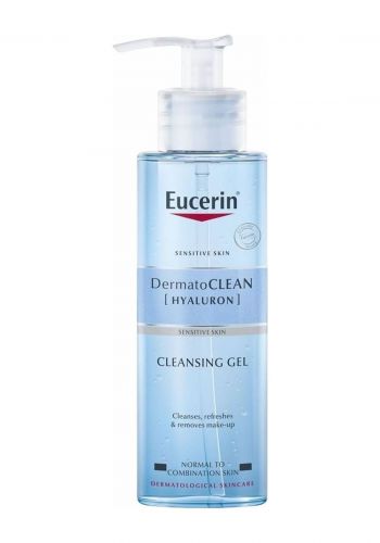 غسول وجه للبشرة المختلطة 200 مل من يوسيرين Eucerin Dermato Clean Hyaluron Cleaning Gel