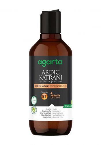 شامبو قطران العرعر و الكرياتين 400 مل من اجارتا Agarta Juniper tar & Creatine Shampoo