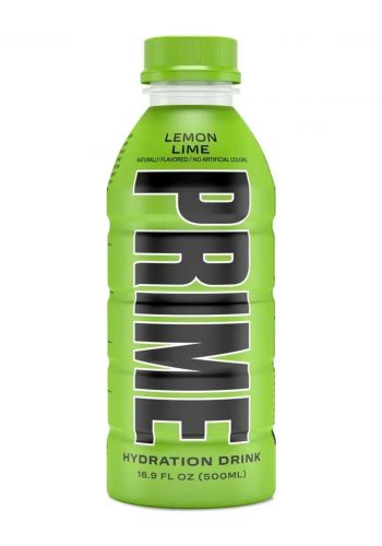 مشروب ترطيب بنكهة الليمون الحامض 500 مل من برايم هايدريشن Prime Hydration Lemon Lime Hydration Drink