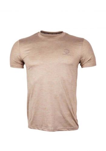تيشيرت رجالي باللون البيجي من سبيد لايف Speedlife T-Shirt 