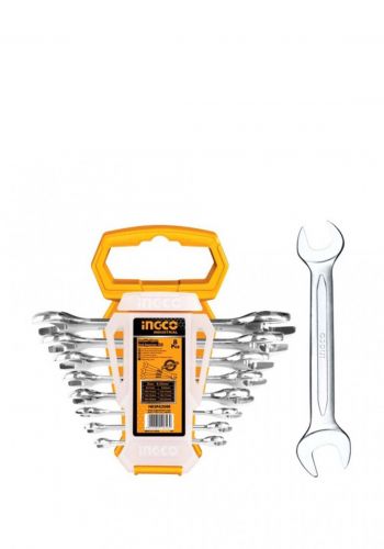 سيت سبانة كارت مفتوح 8 قطع من انجيكو Ingco HKSPA2088 spanner set