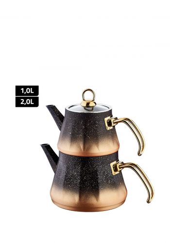 سيت ابريق شاي قطعتين ( 2 لتر , 5 لتر ) من زيو Zio Teapot Set  