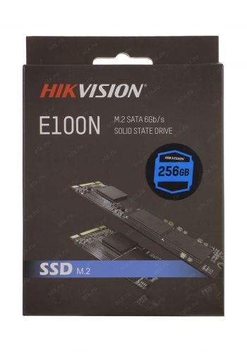 Hikvision E100n M.2 256GB Internal Solid State Drive SATA3 SSD - Black هارد داخلي
