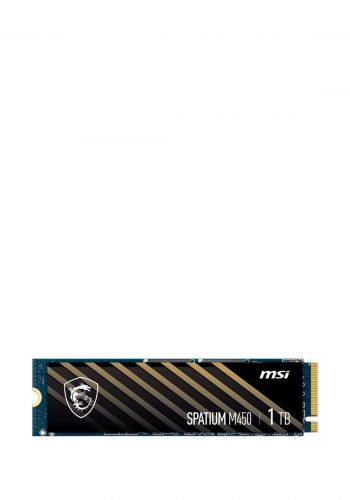 ذاكرة تخزين داخلية MSI Spatium M450 PCIe 4.0 M.2 NVMe 1TB SSD Internal Solid State Drive 