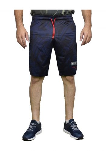 شورت رجالي نيلي واسود اللون من سبيد لايف Speed Life Men's Shorts 