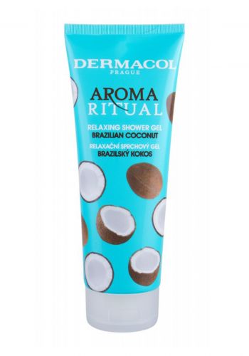 Dermacol Shower Gel  جل استحمام بخلاصة جوز الهند 250 مل من ديرماكول