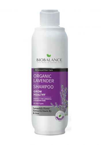 شامبو اللافندر العضوي للشعر العادي 330 مل من بايوبالانس Bio Balance 1843 Shampoo