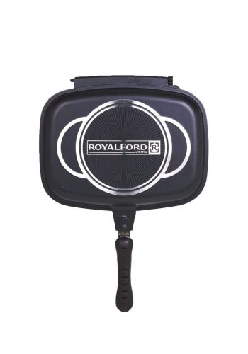 مقلاة شواء مزدوجة غير لاصقة قياس 32 سم من رويالفورد Realford RF5515 Double Grill Pan 