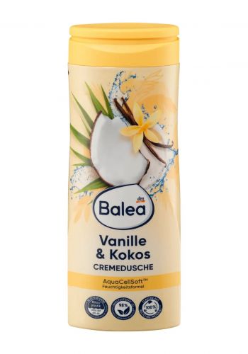 غسول جسم بالفانيلا  و جوز الهند 300 مل من باليا Balea Vanilla & Coconut Shower Cream