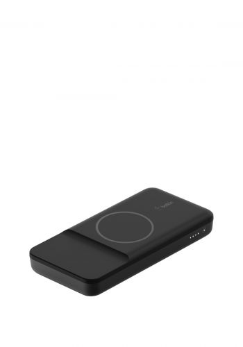 Belkin BPD001btBK 10000MAH Magnetic Portable Wireless Power Bank 10K - Black  شاحن موبايل لاسلكي محمول من بيلكن ( 2765 ) 