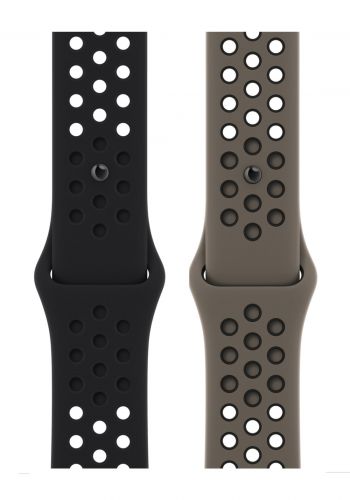 سوار رياضي  45 ملم من أبل Apple 45mm Black-Black Nike Sport Band