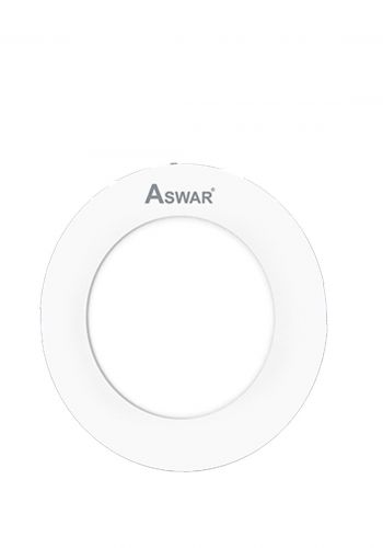 ضوء ليد سقفي دائري الشكل دفن 9 واط ابيض اللون من اسوار Aswar AS-LED-RP9W (6500K) Virtual Round LED Light