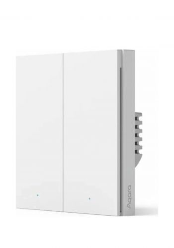مفتاح تحكم كهربائي جداري مزدوج ذكي 2200 واط من اكارا Aqara WS-EUK04 Smart Wall Switch