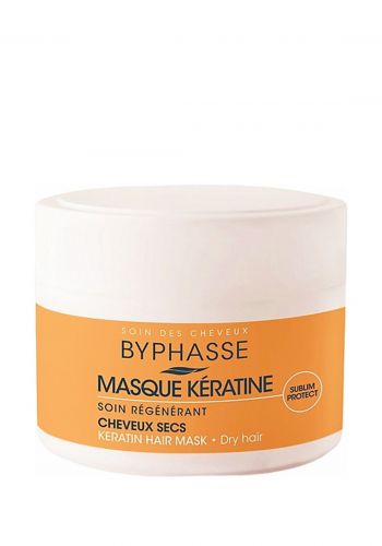 قناع لحماية الشعر الجاف بخلاصة الكيراتين 250 مل من بيفاس Byphasse Hair Mask Keratine 