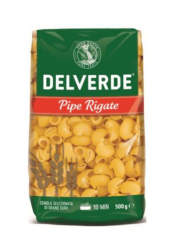 باستا بايب ريغات  500 غرام من دلفيردي Delverde Pipe Rigate 