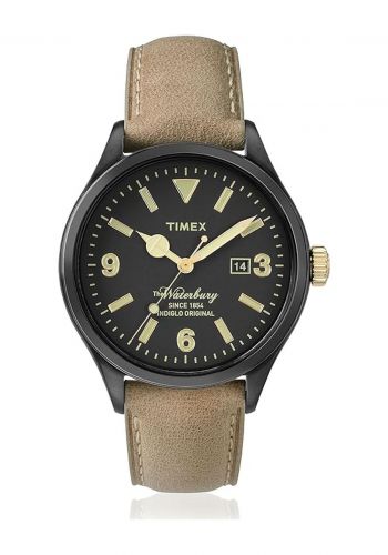 ساعة رجالية من تايمكس Timex TW2P74900  Leather Strap Men's Watch