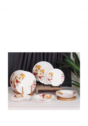 سيت صحون  طعام بورسلين 18 قطعة من داني هوم Danny Home Serving Plate Set
