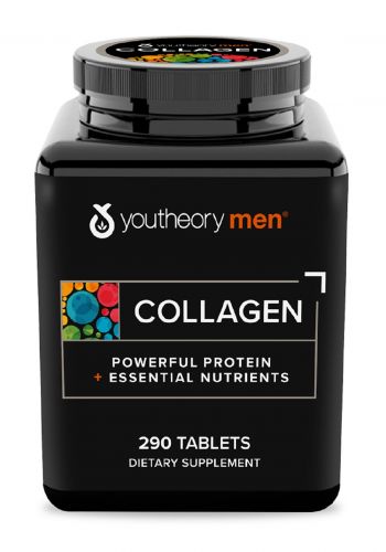 كبسولات الكولاجين للرجال 290 كبسولة من يوثيوري Youtheory Mens Collagen Advanced