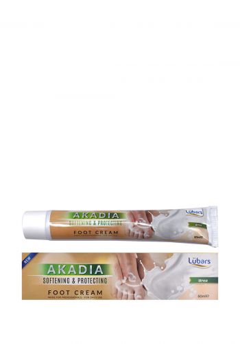 كريم ترطيب وتنعيم الاقدام بالحليب من اكاديا Akadia Foot Cream 50 Ml