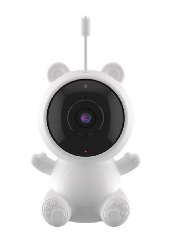 كاميرا مراقبة اطفال لاسلكية من باورولوجي Powerology PSWBCWH Wifi Baby Camera Monitor - White