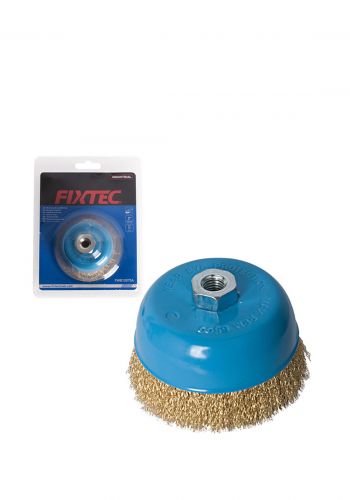 Fixtec FWB14075A Wire Cup Brush with Nut  فرشاة سلك للصنفرة 3 انج من فكستيك