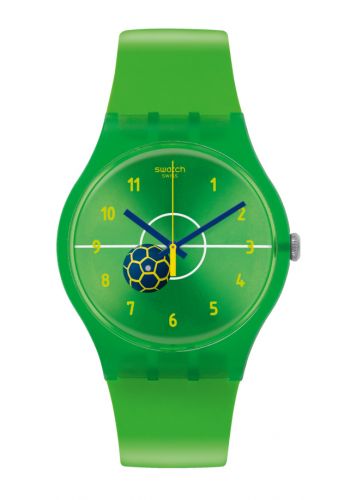ساعة للجنسين خضراء اللون من سواج Swatch Entusiasmo SUOZ175 Unisex Watch 