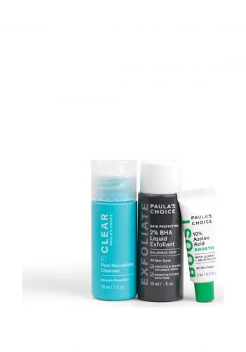 مجموعة علاج حب الشباب لجميع انواع البشرة من باولا جويز Paula's Choice Breakout-Fighting Bestsellers Kit 