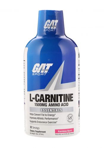 Gat L-Carnitine 1500 Rainbow Burst 473 ml كرانتين 1500 من جات