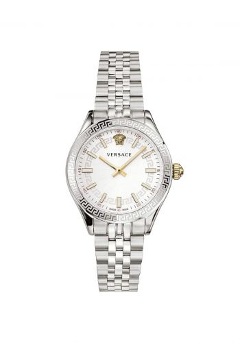 ساعة نسائية 36 ملم بسوار ستانلس ستيل من فيرساتشي Versace VEHU00320 Hellenyium Ladies Watch