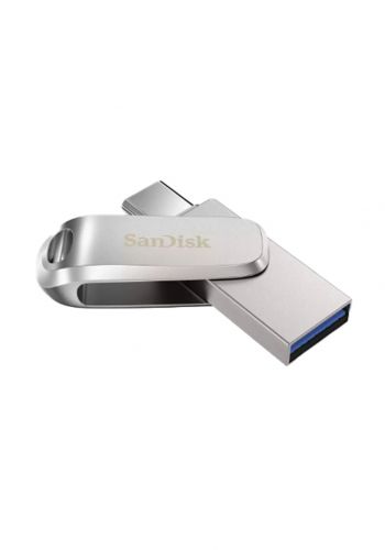 ذاكرة تخزين- SanDisk SDDDC4-064G-G46 Dual Flash Drive Luxe USB Type-C 64GB
