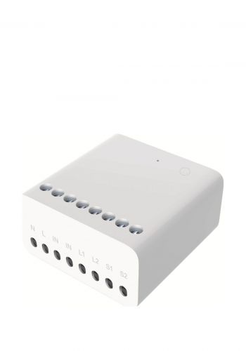 وحدة تحكم كهربائي ثنائية ذكية 2200 واط من اكارا Aqara LLKZMK11L M 2 Way Relay Module
