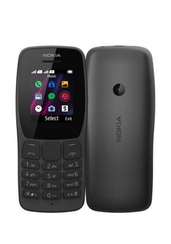 جهاز نوكيا 110 Nokia 110 (2019) Dual SIM 4MB - Black