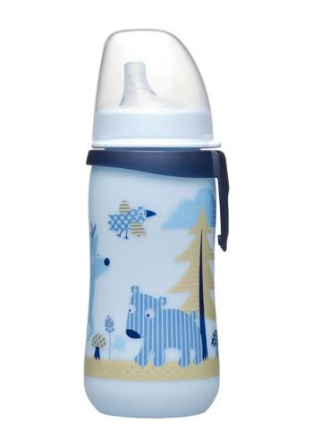كوب للأطفال  مع ماصة  330 مل  من نيب الالمانية Nip Kids Cup With Push Pull Lid 18m