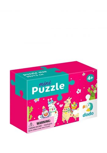 لعبة بازل للاطفال بتصميم لاما  35 قطعة من دودو  Dodo Puzzle Mini La-La-Llamas
