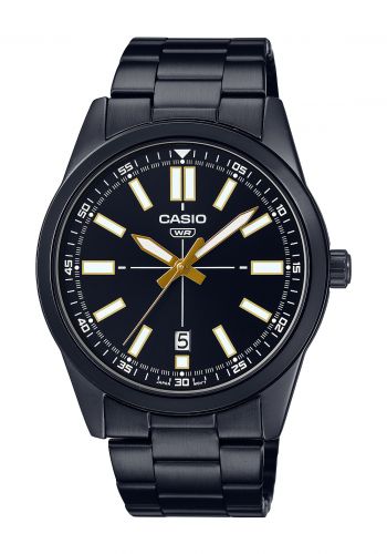 ساعة رجالية من كاسيو  Casio MTP-VD02B-1E Simple design Watch