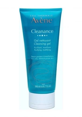 غسول للبشرة الدهنية والحساسة 200 مل من افين Avene Nettoyant Cleansing Gel