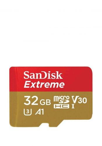 بطاقة ذاكرة SanDisk 32GB Micro SDHC Card 
