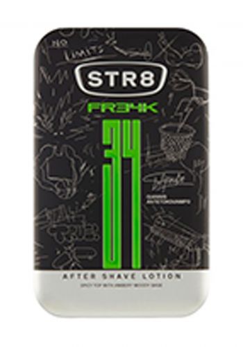 8 لوشن مرطب ما بعد الحلاقة للرجال 100 مل اس تي ار8 Str8 FR34K After Shave Lotion