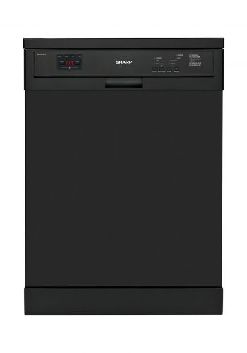 غسالة صحون 6 برامج 1760 واط من شارب Sharp QW-V615-BK3 6 Programmes Dishwasher 
