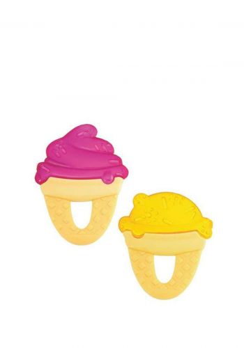 Chicco Teether عضاضة سيليكون لعمر 4+ اشهر من جيكو