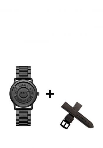 ساعة يد مغناطيسية للرجال مع حزام جلد هدية من دوم DOM Trend Men's Magnetic Watch 