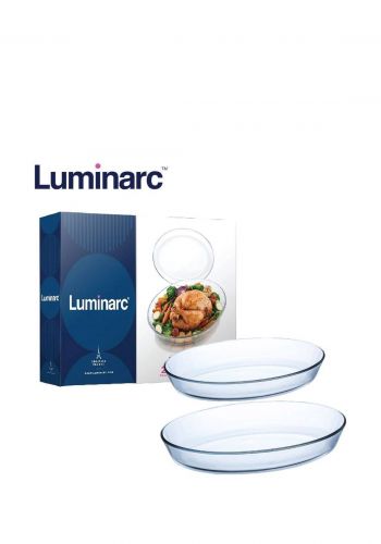 سيت بايركس بيضوي قطعتين من لومينارك Luminarc Pyrex Mould