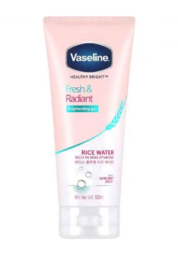 غسول جل لتفتيح جميع انواع البشرة 180 مل من فازلين Vaseline Healthy Bright Fresh & Radiant Skin Lightening Gel