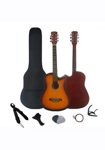 كيتار ايرسي اكوستك بكج كامل Aiersi Acoustic Guitar Package