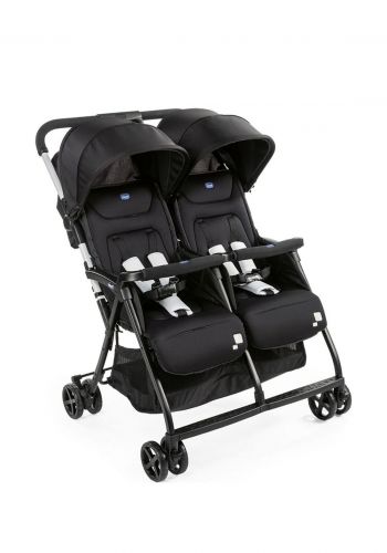 عربة أطفال مقعدين لحديثي الولاده ولغاية 15 كغم
 من جيكو chicco ohlala twin stroller