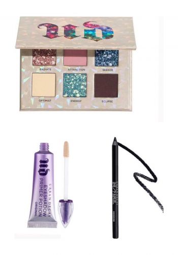 سيت ظلال وقلم كحل وبرايمر للعيون من اربن ديكاي Urben Decay Set Makeup 