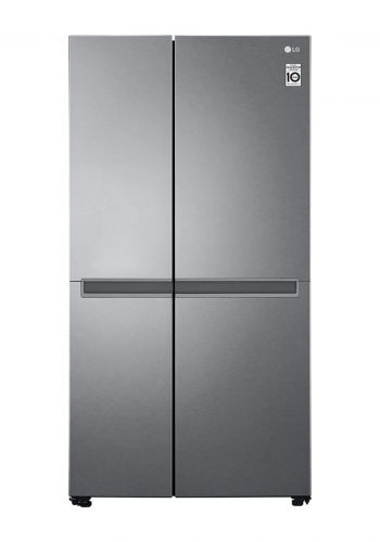 ثلاجة ثنائية الابواب 643 لتر من ال جي LG GCB-287DVE Side by Side Refrigerator-Dark Graphite color
