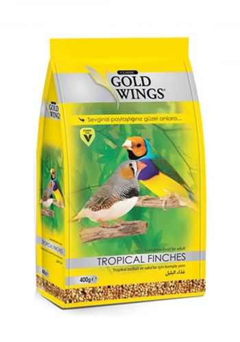 Gold Wings Finch Food طعام البلابل 400 غم من غولد وينجز